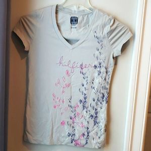 Gray Tommy Hilfiger v-neck with